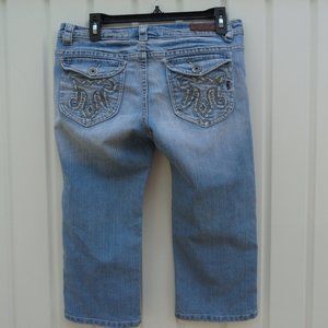 P&P Denim Collection Ladies Capri Size 9/10